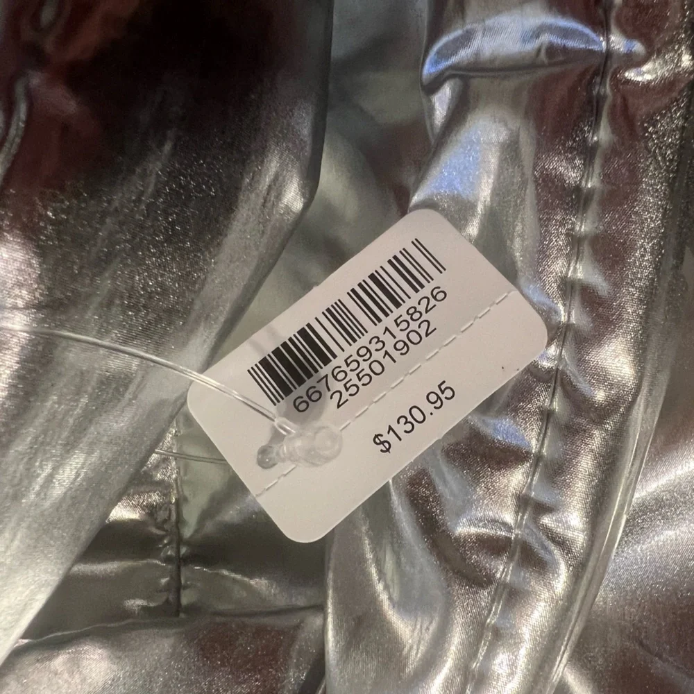 Bath & Body Works Metallic Silver Tote